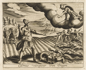 Cadmus Slays Dragon