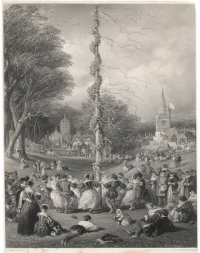 Maypole (Nash). Date: 16th century