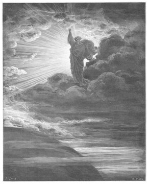 God Creates Light - Dore