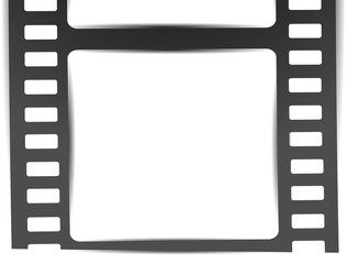 film, movie, photo, filmstrip set of film frame, vector illustration