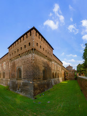Fototapeta premium Sforza Castle in Milan Italy