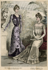 Greenhouse Fashions 1899. Date: 1899