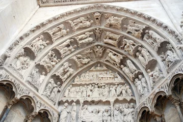 Door stickers Monument Auxerre : Cathédrale Saint-Etienne