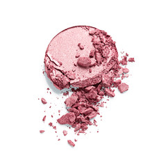 Eye shadow isolated on white background