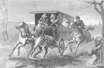 Attack on Guiteau - 1881. Date: 1881
