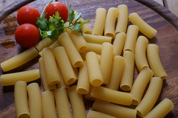 maccheroni rigatoni italiani