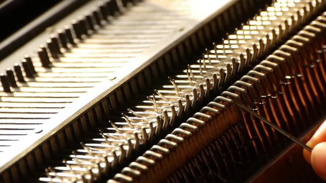 modern Machine For Knitting On Weaving Mill