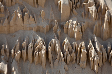 Sand dunes.
