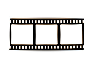 film, movie, photo, filmstrip set of film frame, vector illustration