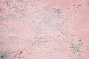 Oil painting on canvas close-up (macro)