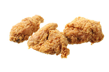 Fried Chicken isolated in white background