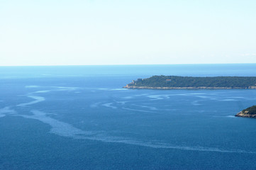 View of the entrance to Boka Bay, Montenegro