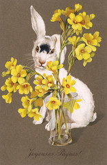 Bunny - Flower Vase. Date: circa 1905