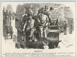 Outside on a Horse Bus. Date: 1884