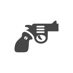 Gun icon illustration 
