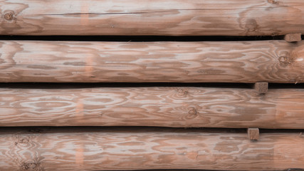 Fototapeta premium Wood logs background