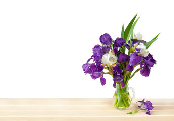 Bouquet of irises