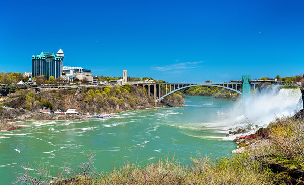 The American Falls at Niagara Falls - New York, USA