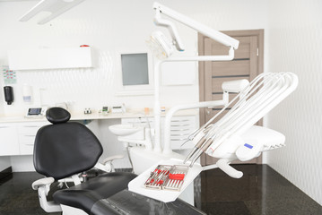 Design of comfortable odontologist apartment with equipments