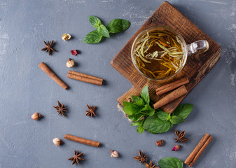 A cup of white tea
