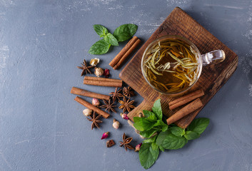 A cup of white tea
