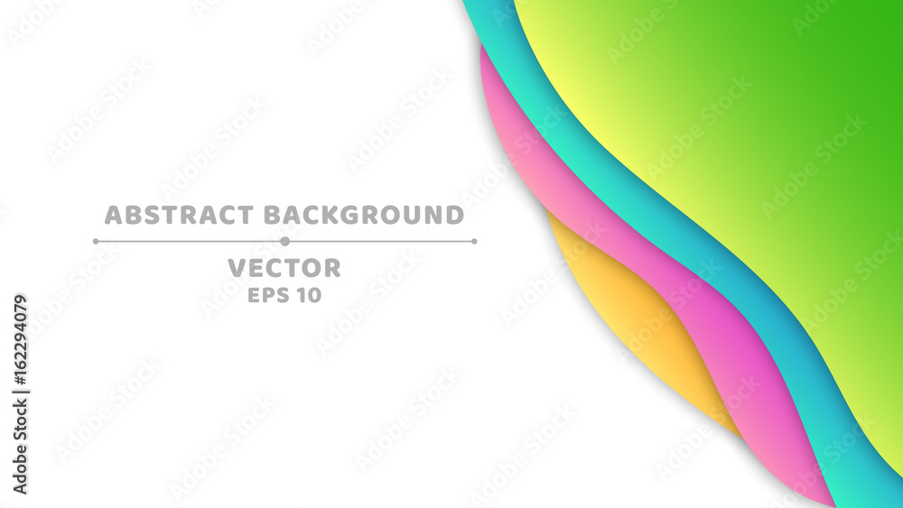 Poster abstract background. template for your projects is isolated on white background. modern design. mult