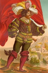 Obraz premium Costume - Man - Baldung. Date: circa 1600