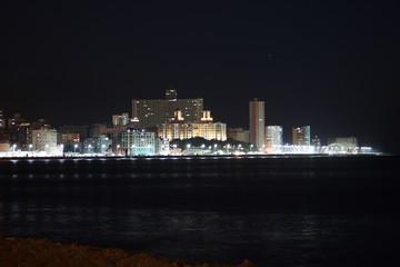 Havana Night Skyline