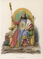 Charlemagne  King and Emperor. Date: 742 - 814