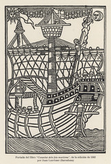 Spanish Sail Ship 1502. Date: 1502