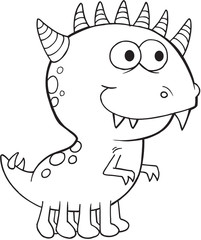 Monster Vector Illustration Art