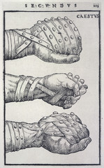Roman Boxing W - Cestus. Date: ancient