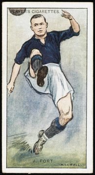 J Fort - Millwall Footballer. Date: 1928