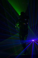 Disco laser dancer