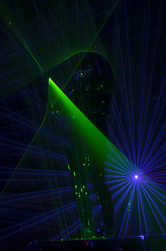 Disco laser dancer