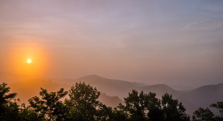 Black Rock Mountain State Park Sunrise