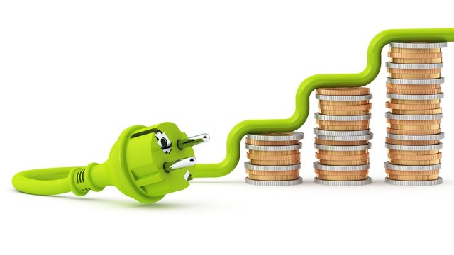Gr&uuml;ner Stecker - Entwicklung der Strompreise