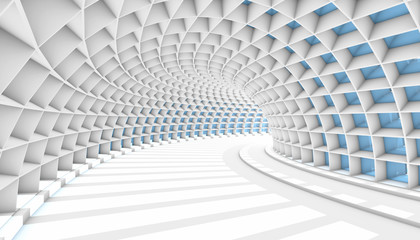 Abstract Tunnel 3d Background