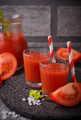 Fresh tomato juice