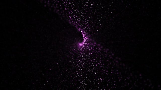 Mysterious space, an abstract 3D background