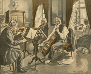 Amateur Quartet. Date: 1927