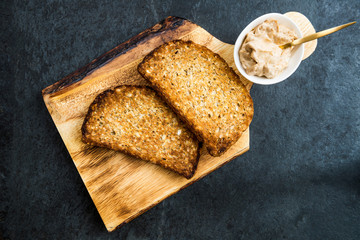 Toasts from Wholewheat Bread