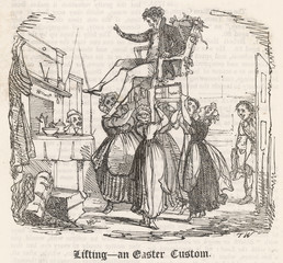 Easter Lifting. Date: circa 1850