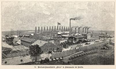 Cement Factory. Date: 1899