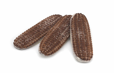 Cookies on a white background