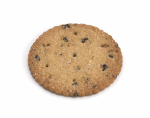 Cookies on a white background