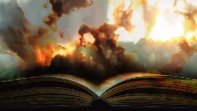 The book of the war. Book written by blood