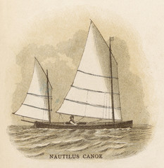 Nautilus Canoe. Date: circa 1880