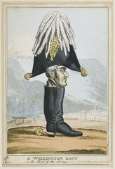 Duke of Wellington - Wellington boot satire