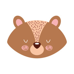 Animal squirrel cartoon icon vector illustration design graphic